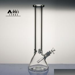 Accessories 12 Inch Beaker Bong Hookahs Available Glass Water Pipe 10 Colours 18Mm Joint Dab Oil Rig Hookah Heady Recycler Downstem Bow Dhlsp