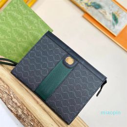 Woman Men file holder briefcase Designer clutch Bags hobo marmont snake graffiti leather Shoulder Luxury handbag laptop crossbody