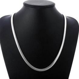 Hermosa 6mm Snake Chain Necklace Choker Necklaces Modern Beauty 16'' '18'' 20'' 22'' 289v