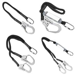 Climbing Harnesses CAMNAL High Altitude Protective Safety Elastic Buffer Sling Belt Aerial Work Antifall Survival Rope 231204