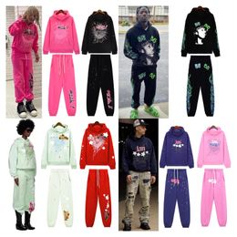 Mens Sweatshirts Hoodie Men Women print Hip Hop fallow sports suit Young Thug Wide Sweatshirts Print Pullover multiple Colours Hoody S-XL 14 Colours