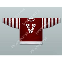 Custom VANCOUVER MILLIONAIRES 1913-14 HOCKEY JERSEY NEW Top Stitched S-M-L-XL-XXL-3XL-4XL-5XL-6XL