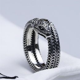 2022 Jewellery Lovers Ring Snake Ring Fashion Men and Women rings With gift box233H