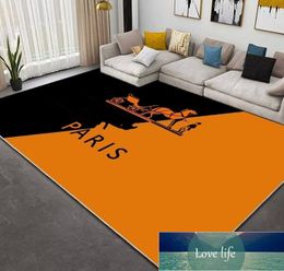 Fashion Living Room Carpet Bedroom Bedside Non-Slip Diatom Ooze Soft Floor Mat Bathroom Toilet Absorbent Floor Mats