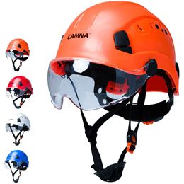 Ski Helmets Outdoor Multifunctional Rock Climbing Caving Rescue Rafting Adventure Water Sports Strong Safety Lightweight Goggles Helmet 231204