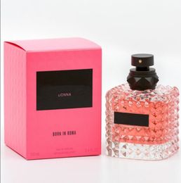 Women Fragrance 100ml Born In Roma Coral Fantasy Voce Viva Eau De Parfum Long Lasting Time Good Smell EDP Design Brand Woman Lady Girl Perfumes Cologne Body Mist Spray