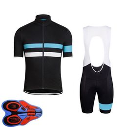 New RAPHA Team Summer Cycling Jersey Set Breathable Racing Sport Bicycle Jersey Mens Quick dry Short Sleeve MTB Bike Outfits S2104228S