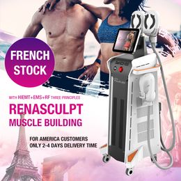 2024 HIEMT Abs Training EMS Slimming Machine Electromagnetic Muscle Stimulator EMSlim With RF Machine Fat Burning Butt Lift Body Conturing Equipment