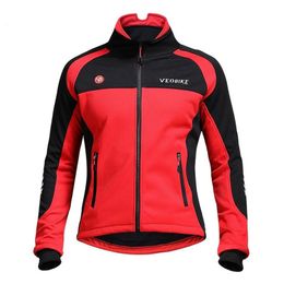 2022 Cycling Jackets Outdoor Waterproof Windproof Winter Fleece Bicycle Coat Bike Windbreaker271K