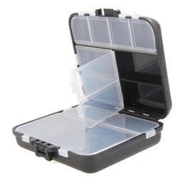 Compartments Storage Case Box Plastic Fishing Lure Spoon Hook Bait Tackle Box Accessory Square Fishhook YDY0507286L