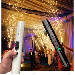 Otros suministros para fiestas de eventos Máquina de encendido de pirotécnico en frío de mano Fuente de fuegos artificiales reutilizable Sistema de disparo portátil Fiesta de escenario de boda Dj Mariage 230803