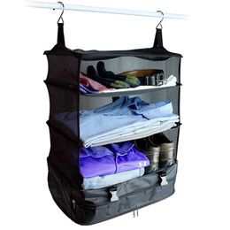 Other Housekeeping Organisation Clothing Storage Hanging Bag Multifunctional Household Travel Clothes Drawer Organiser Layered Separate 231204