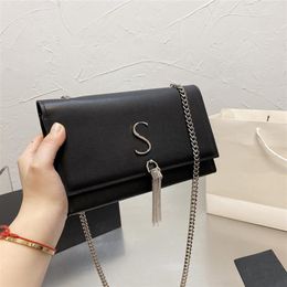 Top quality Luxury Designer woc Fringed bag Women's Leather Crossbody Bags fashion girl gift Evening Shoulder Bag Purse hobo 271k