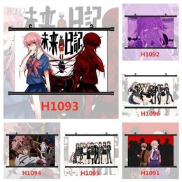 Mirai Nikki Future Diary Gasai Yuno Wall Poster Anime Posters Canvas Painting Wall Decor Wall Art Picture Room Decor Home Decor Y0238D