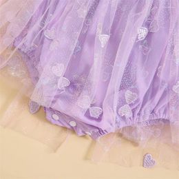 Girl Dresses Baby Bubble Romper Sleeveless 3D Butterfly Embroidery Bodysuit Tulle Dress Born Clothes