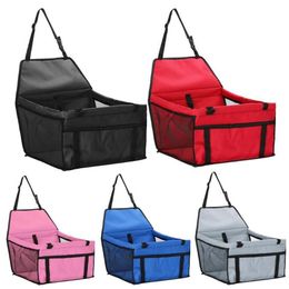 Oxford Waterproof Pet Dog Carrier Pad Safe Folding Cat Puppy Bag Dog Car Seat Seat Bag Basket Pet Products225n