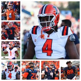 JER'ZHAN NEWTON Illinois Fighting Illini Football Jersey 4 JOHN PADDOCK 1 Isaiah Williams 9 LUKE ALTMYER 2 SABOOR KARRIEM 20 TYLER STRAIN all stitched