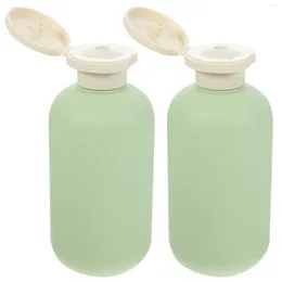 Liquid Soap Dispenser 2 Pcs Travel Toiletries Shower Gel Bottle Empty Size Bottles Lotion Containers Squeeze Shampoo Toiletry