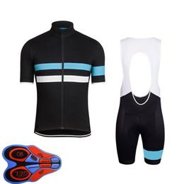 New RAPHA Team Summer Cycling Jersey Set Breathable Racing Sport Bicycle Jersey Mens Quick dry Short Sleeve MTB Bike Outfits S2104301G