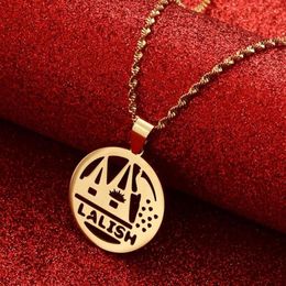 Pendant Necklaces Yezidi Lalish Peacock Holiest Temple Of The Yazidis For Women Men GirlsPendant187t