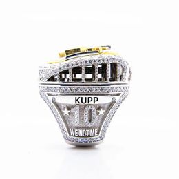 high Quality 9 Players Name Ring STAFFORD KUPP DONALD 2021 2022 World Series National Football Rams Team Championship Ring With Wo227Z