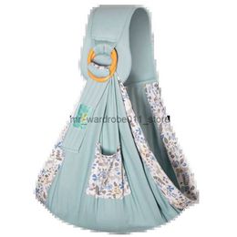 Carriers Slings Backpacks Baby Carrier Scarf Adjustable Front Facing Baby Wrap Baby Carrier Soft Sling for Newborns Baby Kangaroos Q231205