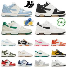 Men Women Top Quality Casual Shoes Designer Shoes Out of Office Sneakers Low-tops Black White Leather Light Patent Trainers Sneaker 36-45