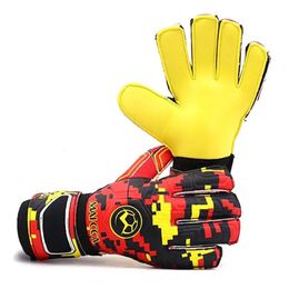 Sports Gloves AntiSlip 1 Pair Soccer Goalkeeper Training Fitness With Leg Guard Protector Professional Glove 231205