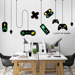 Game Handle Sticker Home Decal Posters PVC Mural Video Game Sticker Gamer Room Decor JS22272D