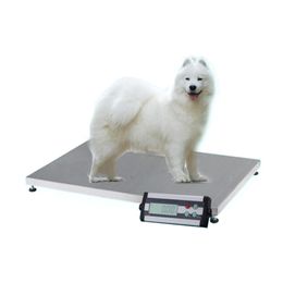 150kg/50g Pet Weight Scale Stainless Steel Pet Electronic Scale Large Pet Dog Weight Electronic Weigh For Pet Hospital Cat Store