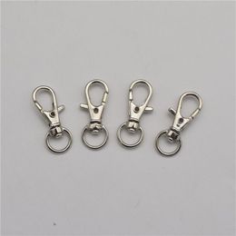 100Pcs 32mm Lobster Clasp Metal Connector Jewelry Swivel Clasps Keychain Parts Bag Accessories Diy Jewelry Making Accessories318j