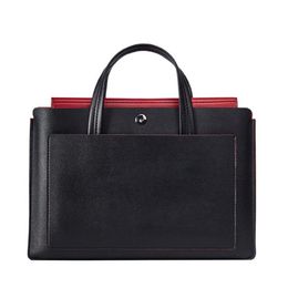 Briefcases 15 6 Inch Macbook Laptop Bags Luxury Handbags Women Designer Document Bag Briefcase Fashion PU Leather252g