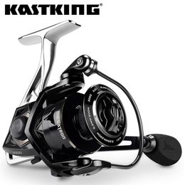 Fly Fishing Reels2 KastKing 18KG Max Drag Carbon Spinning Reel With Large Spool Aluminum Body Saltwater 231204