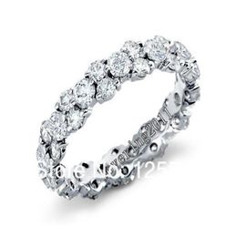 choucong Jewellery Lady's Cushion Cut 8ct Diamond Wedding Rings size 5 6 7 8 9 10 Gift 279R