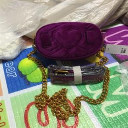 Designer-2018 Kadife Bel Çantaları Kadın Fanny Paket Çantalar Serseri Çanta Kemer Çantası Kadın Para Telefon Handy Bel Cant Sold Seyahat Çantası 2216227I