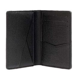 Shipmet N63143 Pocket Organiser Wallet Mens Genuine Leather Wallets Card holder ID wallet Bi-fold bags High quality Thin Card319S