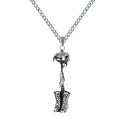 Lily Cremation Jewelry Amry Boots& Helmet&Gun Urn Necklace Memorial Ash Keepsake Pendant With Gift Bag Funnel and Chain293x