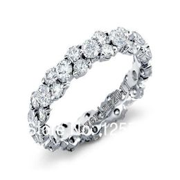 choucong Jewellery Lady's Cushion Cut 8ct Diamond Wedding Rings size 5 6 7 8 9 10 Gift 247L