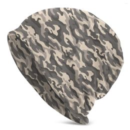 Berets Russian Woodland Camouflage Hats Ski Skullies Beanies Cap Unisex Men Women's Homme Spring Warm Thermal Elastic Bonnet Knit Hat