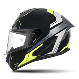 Motorcycle Helmets Yellow Gentry Anti-Fall Head Protection Wear-Resistant Motocross Supplies Full Face Biker Breathable Tail Helmet