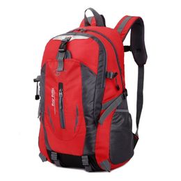 Outdoor Bags 40L Mountaineering Backpack Hiking Bag Travel Backpacks Waterproof Trekking Camping Climbing Sport Rucksack 231204