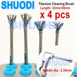 Other Health Beauty Items 4pcs Dental High Quality brush Debridement PeriImplantitis Implant Surface Threads Cleaning Brush Autoclavable 231204