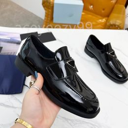 Womens Designer loafers monolith brushed leather High heel loafers shoes oxford chunky rubber luxurys fashion lug sole platfrom Walking Party Wedding