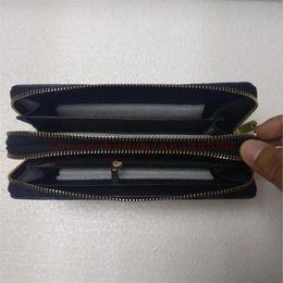 Fashion Women Long Wallet Purse High quality Ladies Clutch bags Men Double Zipper wallet Card Holder332D