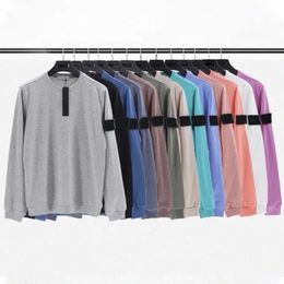 Stone Brand Island Mens Hoodies Sweatshirts 2023 New Colors Designers Mens Stone 1sland Hoodie Candy Hoody Stones Women Casual Long Sleeve Couple Loose O-neck trend