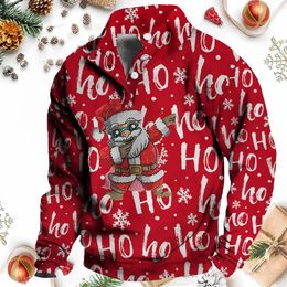 Men's Hoodies Sweatshirts Christmas Sweaters Vintage Hoodie For Men Oversized Men 'S Clothing Casual Sweatshirt Long Sleeve Tees Retro Pullover Tops 231205