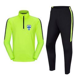 Finland national football team Men's Clothing New Design Soccer Jersey Football Sets Size20 to 4XL Training Tracksuits For Ad272Y