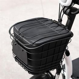 Storage Bags 7 10L Bicycle Front Basket Bike Seat Frame Rack Trunk Bag Zipper Waterproof Larger Capacity Accessories For Outdoor2917