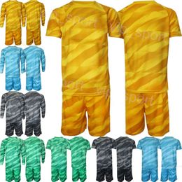 Club Team Long Sleeve Goalkeeper Soccer 1 Raul Fernandez Jersey Granada Set 2023-24 Goalie GK 31 Adrian Lopez 13 Andre Ferreira Football Shirt Kits Mens Youth