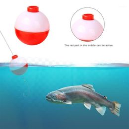 10pcs Red White Fishing Bobber Set Plastic Round Float Buoy Outdoor Gear Sports Practical Supplies Accessories1210K